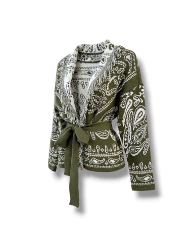 Cardigan Paisley Short