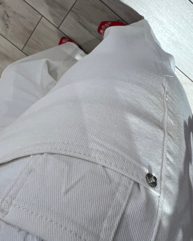 Jeans White Stars