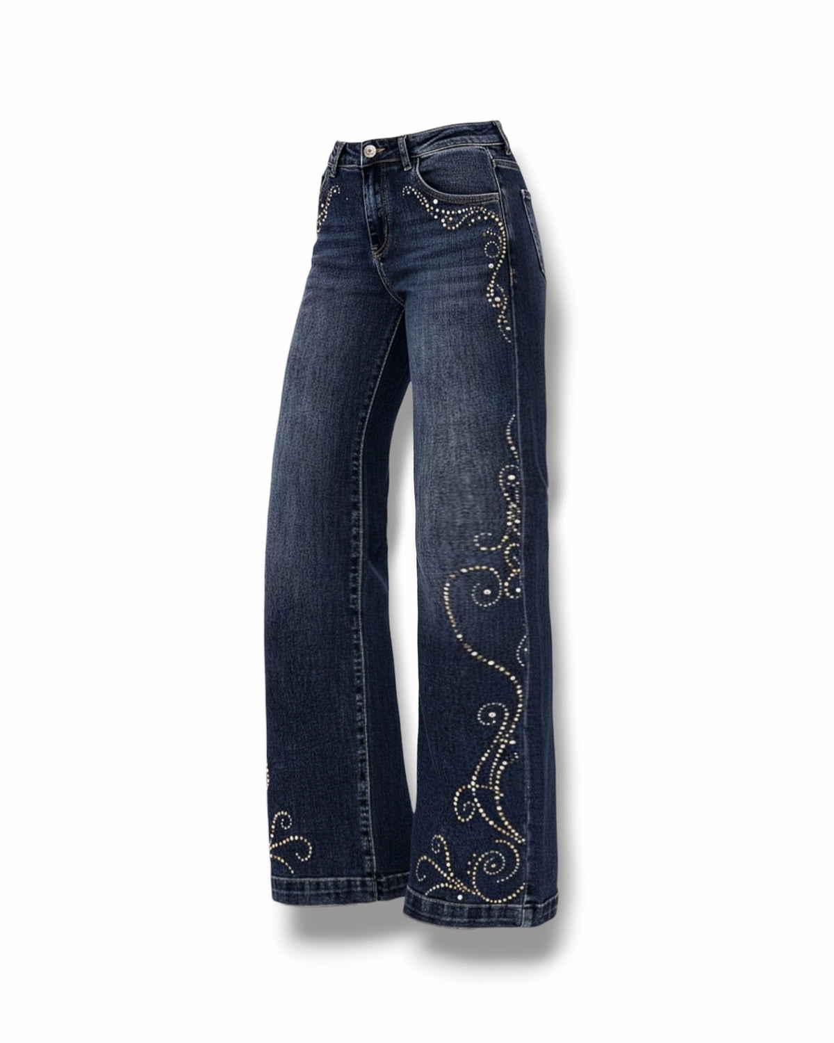 Jeans Wide Western