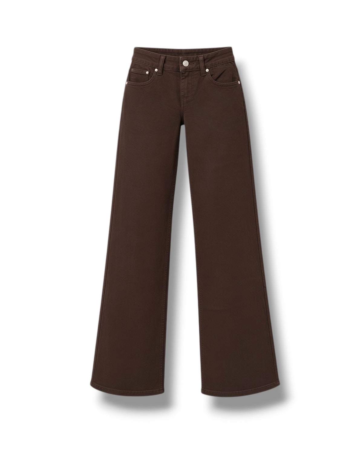 Jeans Low Waist Brown