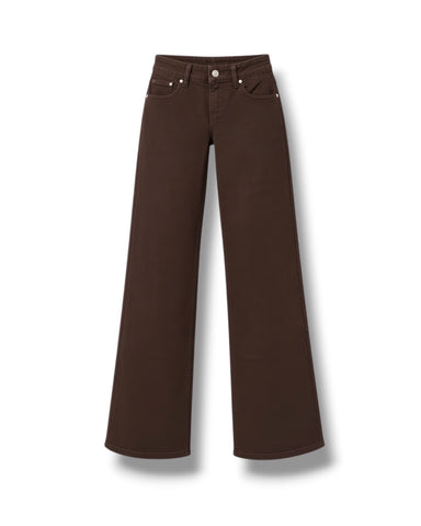 Jeans Low Waist Brown