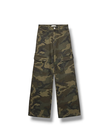 Jeans Wide Camouflage