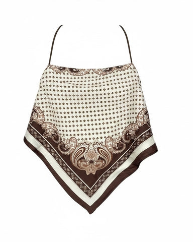 Top Foulard Paisley