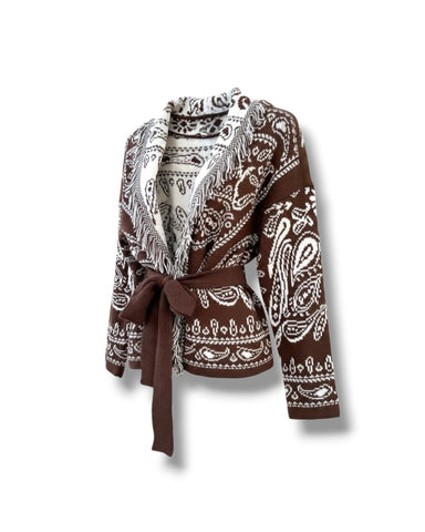 Cardigan Paisley Short