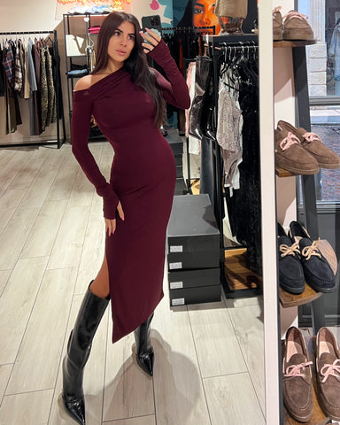 Dress Midi Asimmetrico