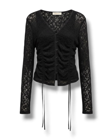 Cardigan Macramè