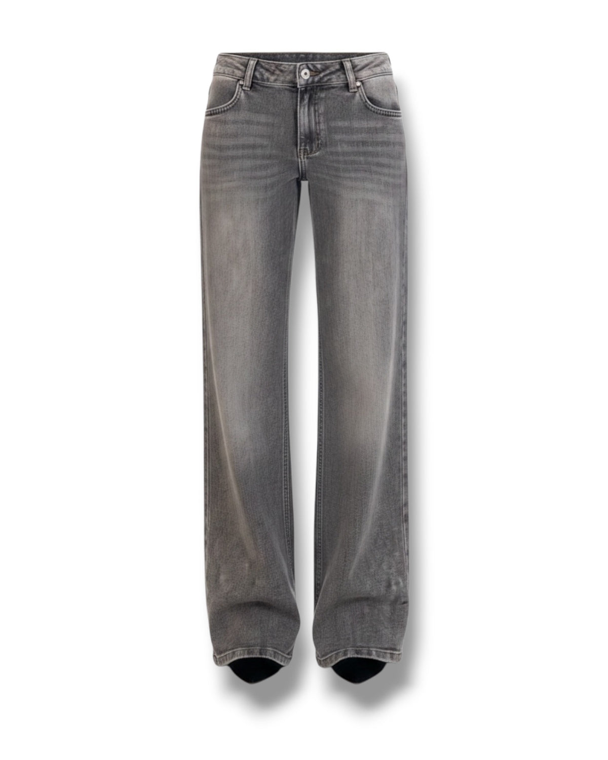 Jeans Low Waist Grey
