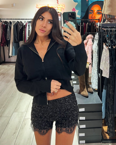 Culotte Paillettes & Pizzo