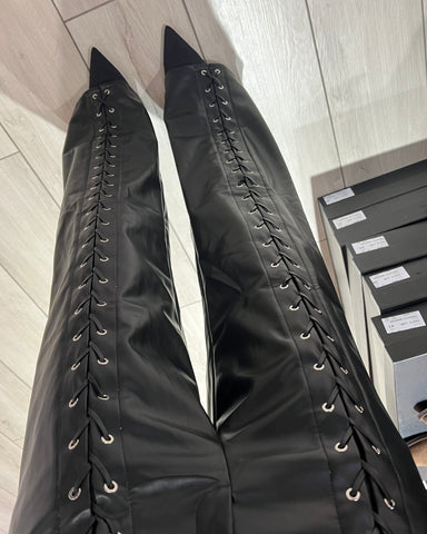 Pantalone Pelle Corsetto