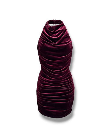 Dress Extra Drap Velvet