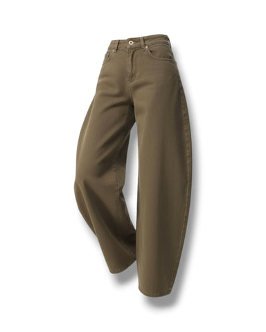 Jeans Balloon Camel
