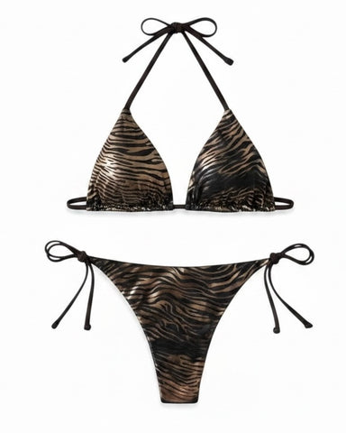 Bikini Animalier Lamè