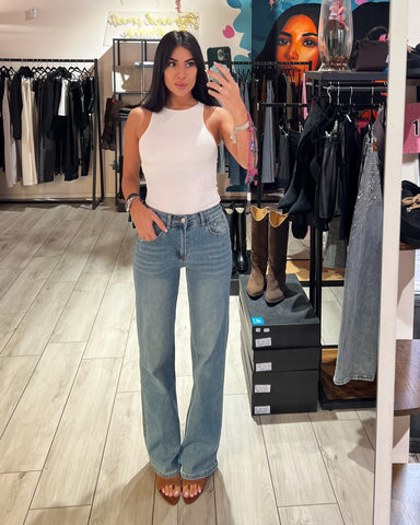 Jeans Straight Long I