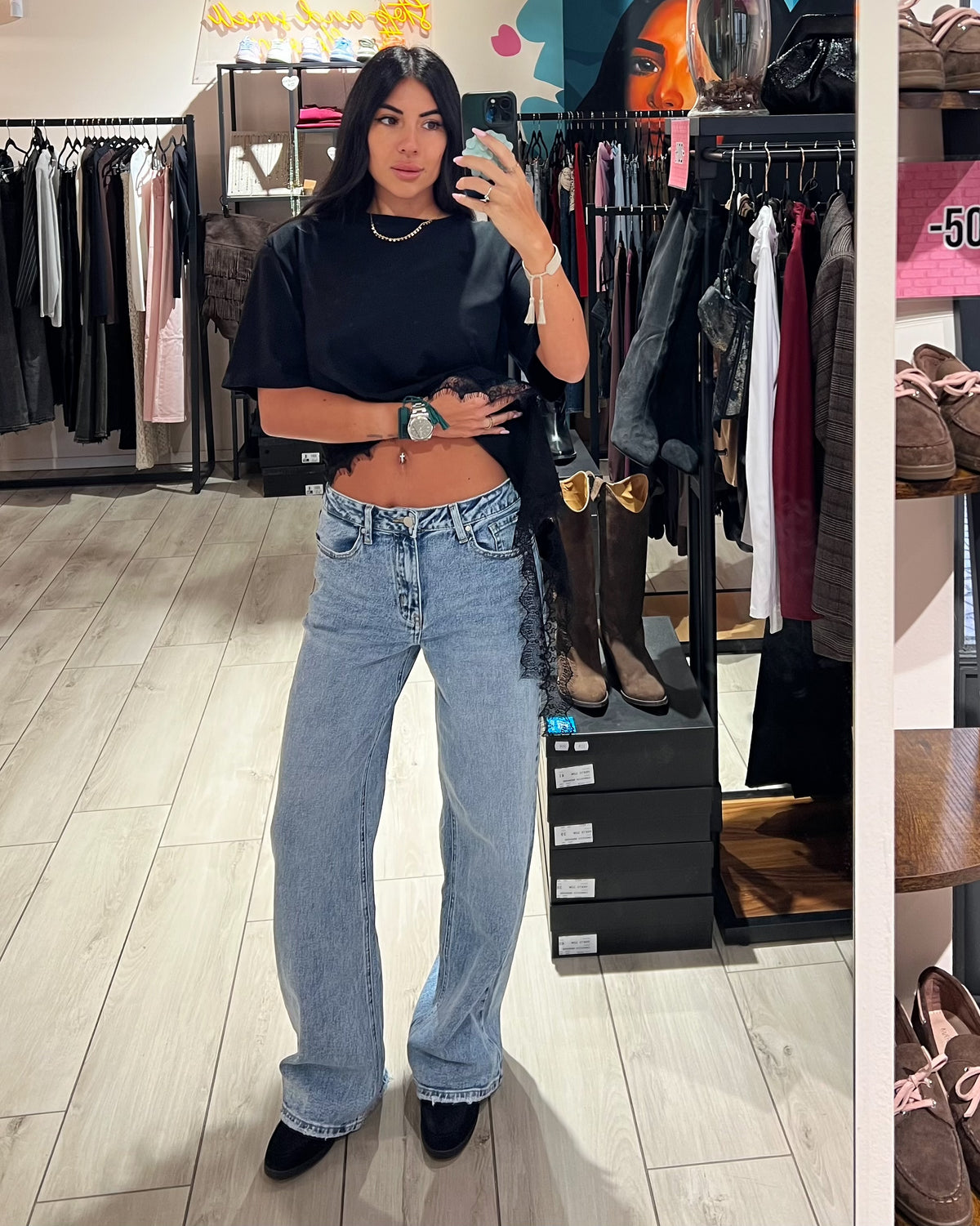 Jeans Wide Light Blue