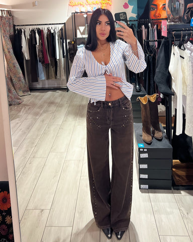 Jeans Borchie Boheme