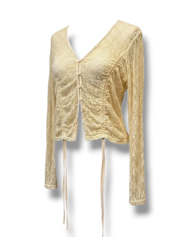 Cardigan Macramè