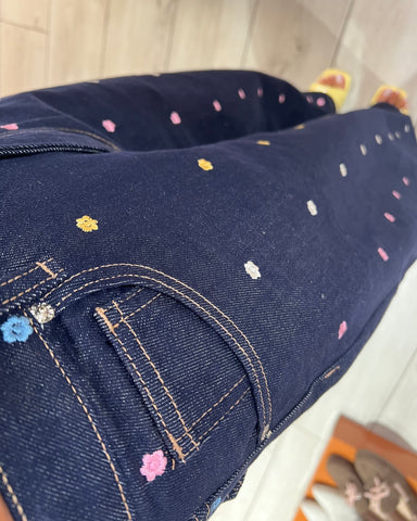 Jeans Balloon Flower Power