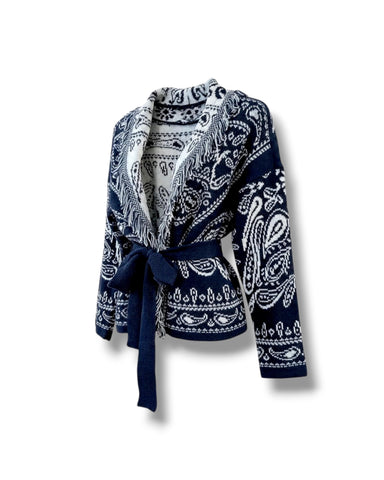 Cardigan Paisley Short