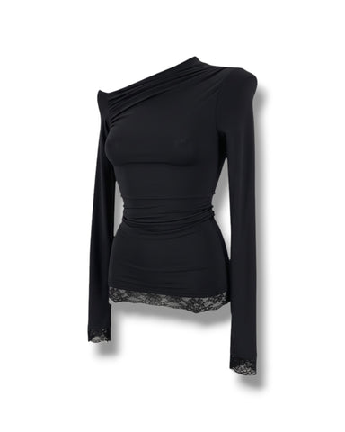 Maglia Asimmetrica Pizzo