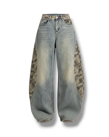 Jeans Inserti Camo