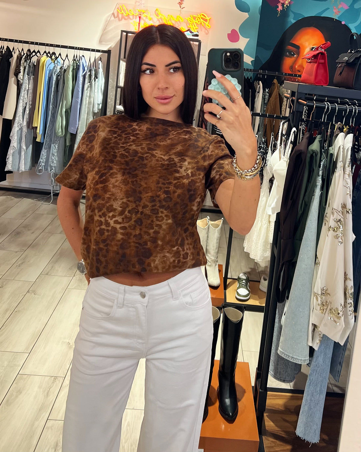T-shirt Leo Vintage