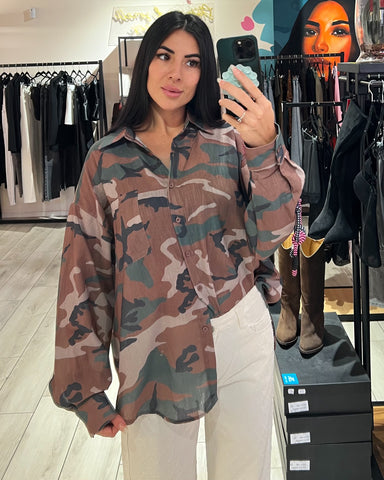 Camicia Camouflage