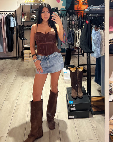 Mini Gonna Denim