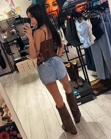 Mini Gonna Denim