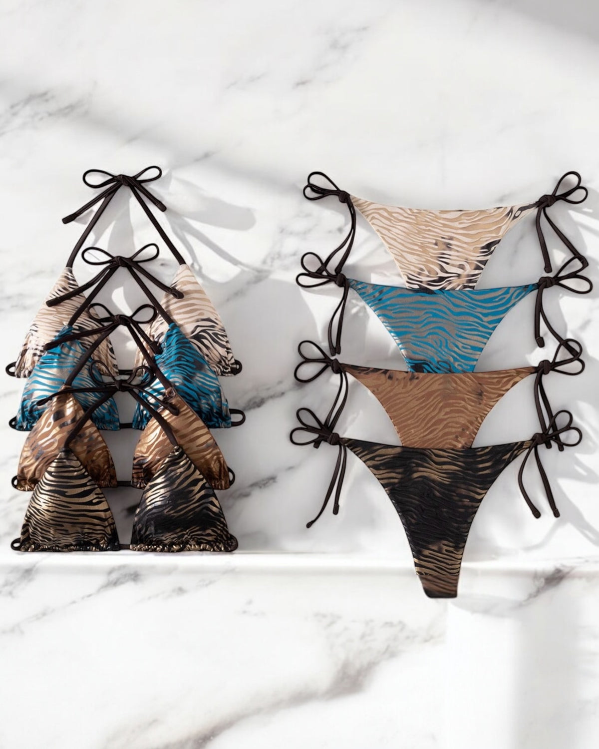 Bikini Animalier Lamè