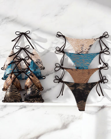 Bikini Animalier Lamè