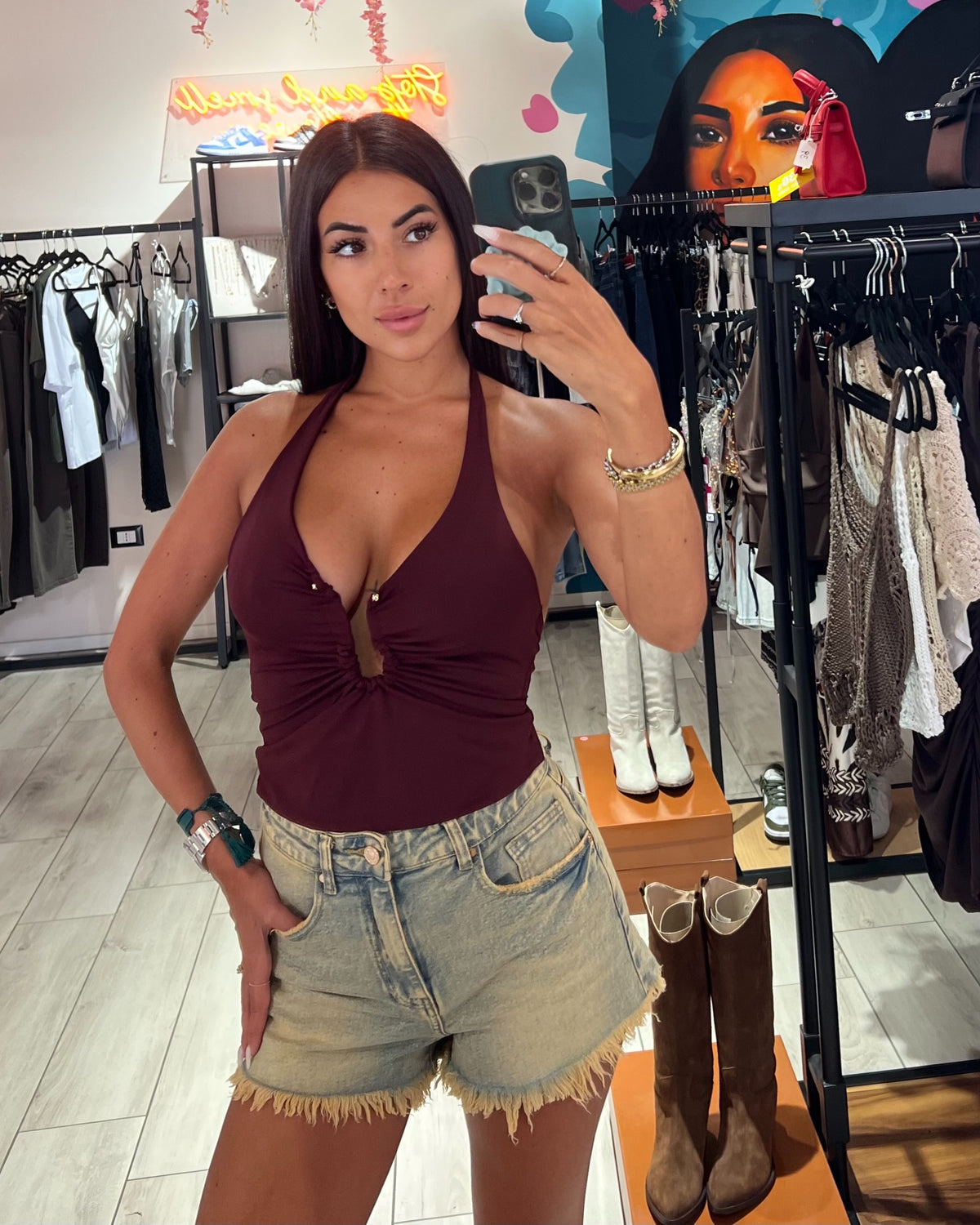 Shorts Denim Sabbia