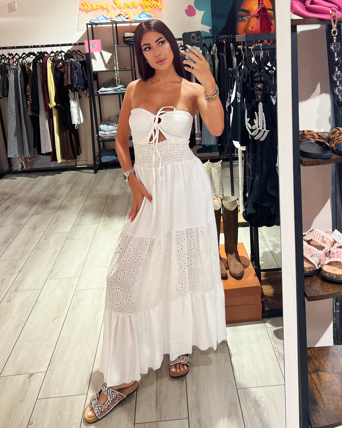 Dress Half Sangallo