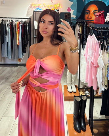 Dress Long Sunset