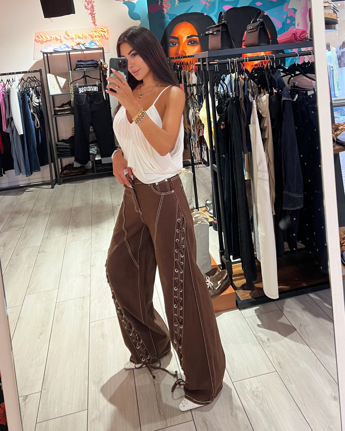 Jeans Corsetto Brown