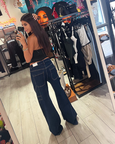 Jeans Wide Leg Worker