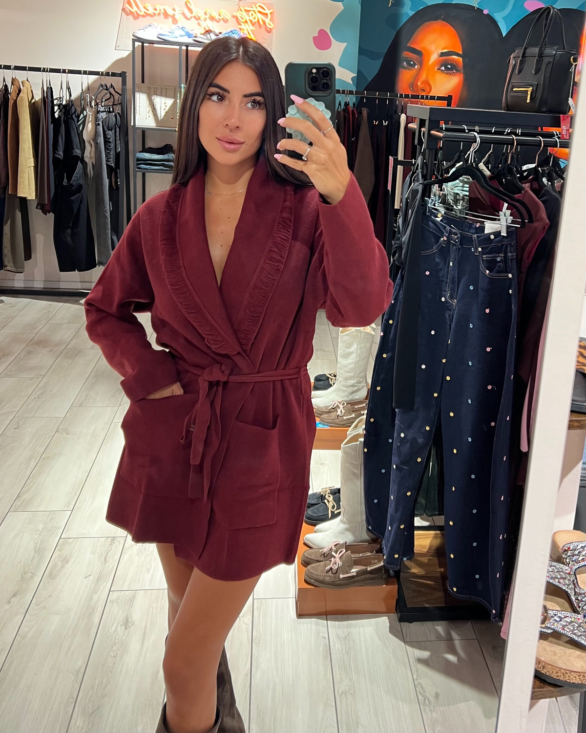 Cardigan Sfrangiato