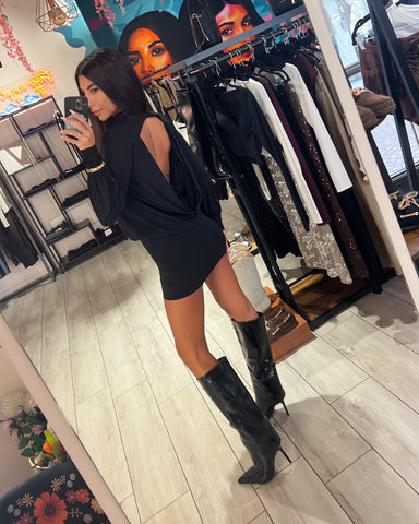Dress No Back Sciallato
