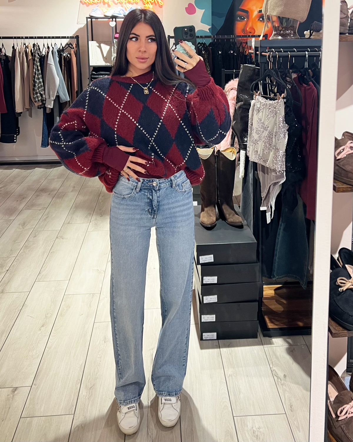 Jeans Straight Light Blue