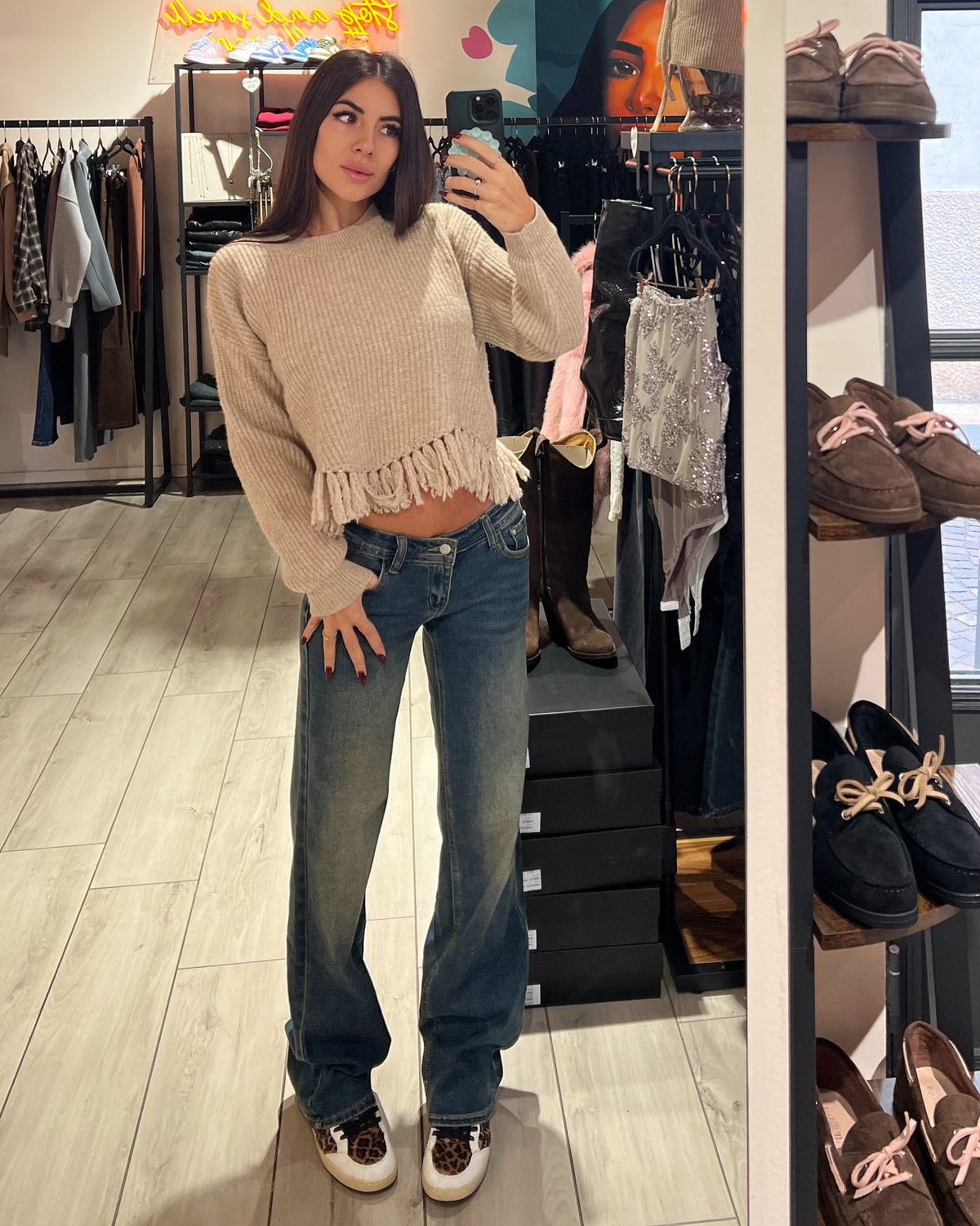 Jeans Straight Low Waist I