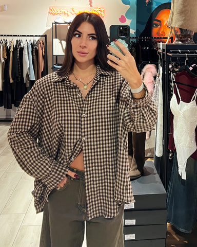 Camicia Quadri Spallata