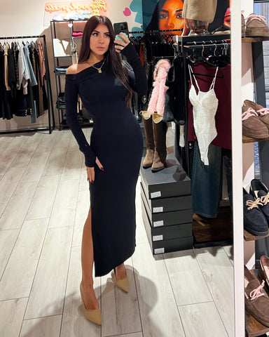 Dress Midi Asimmetrico