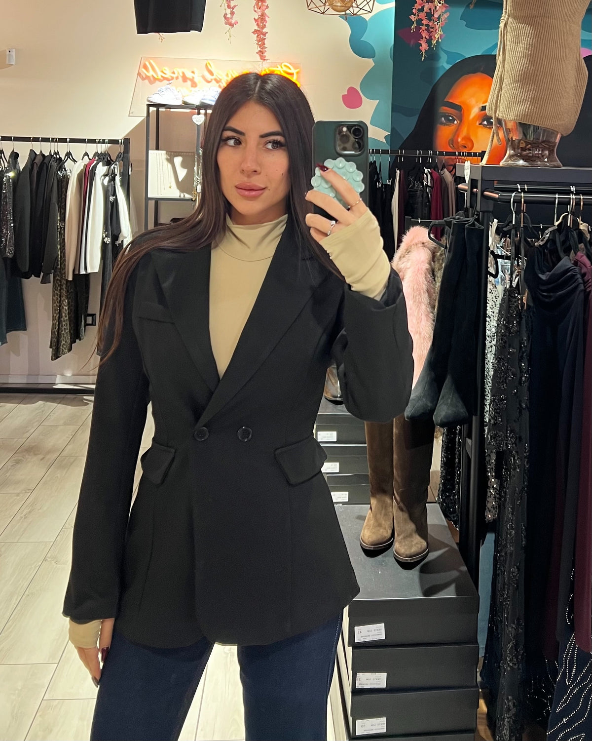 Blazer Avvitato Corsetto