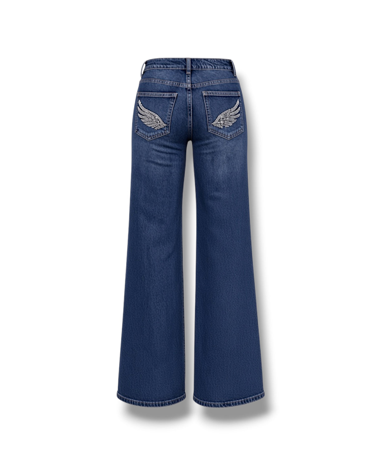 Jeans Wings Strass
