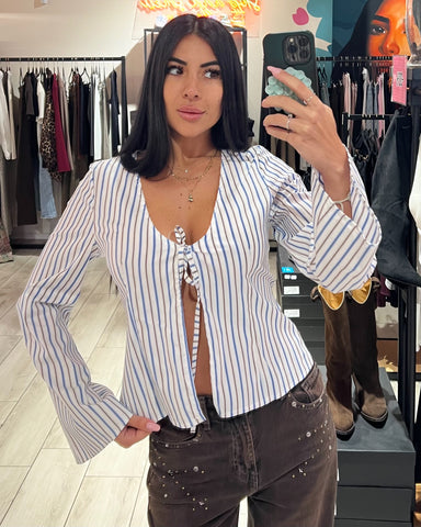 Top Camicia Stripes