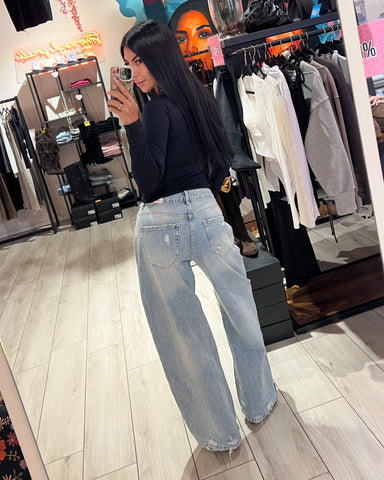 Jeans Balloon Ripped