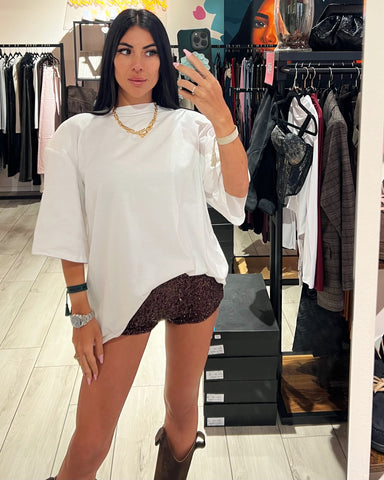 Maxi T-shirt Spallata