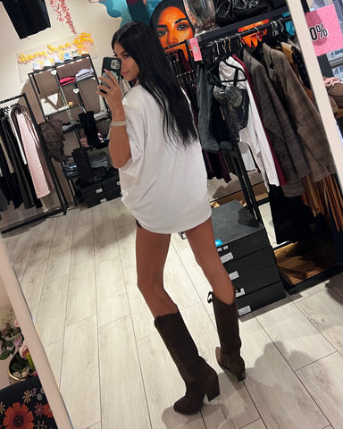 Maxi T-shirt Spallata