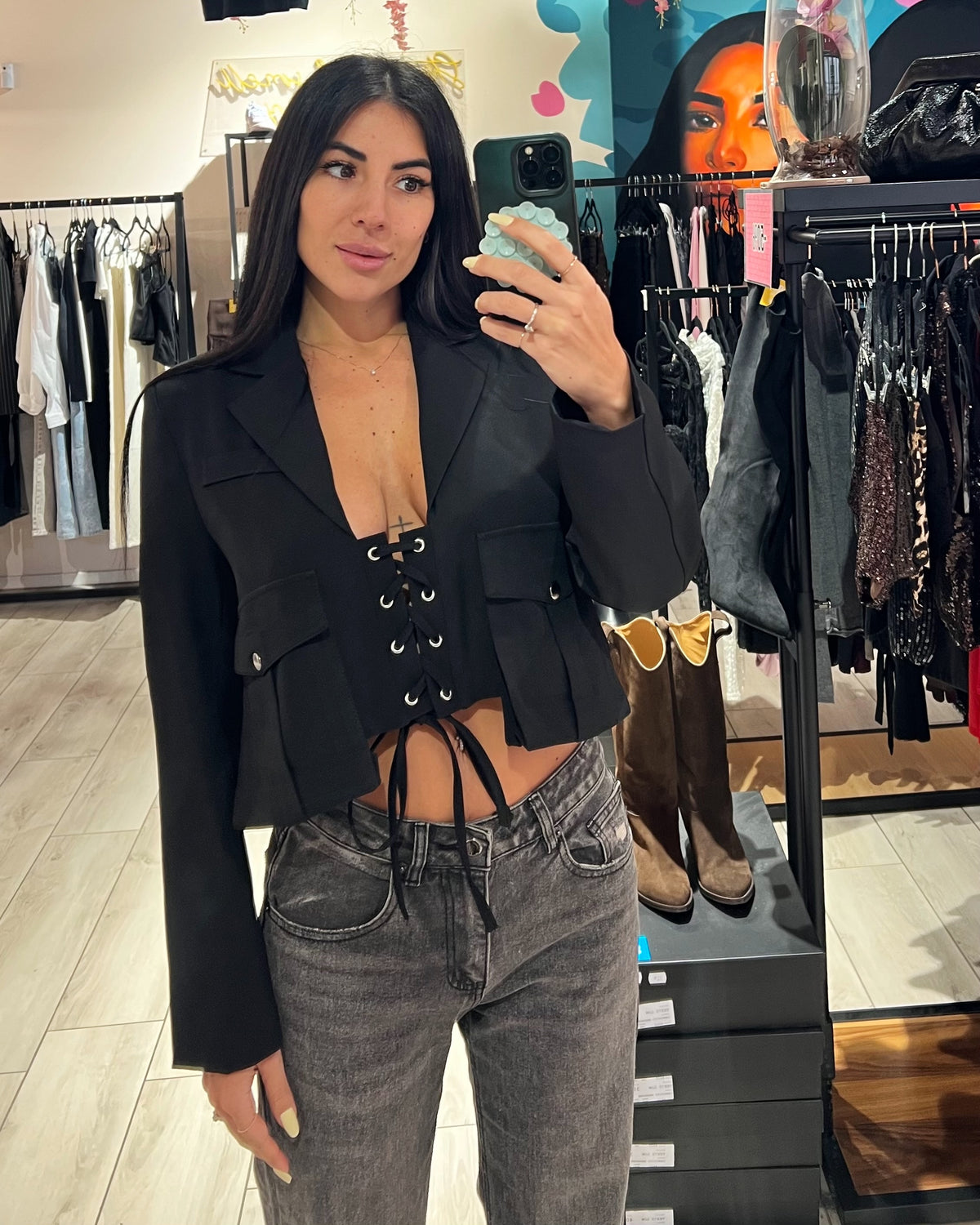 Blazer Crop Cargo