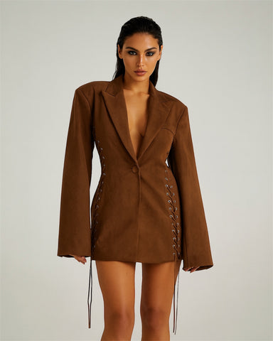 Blazer Avvitato Corsetto