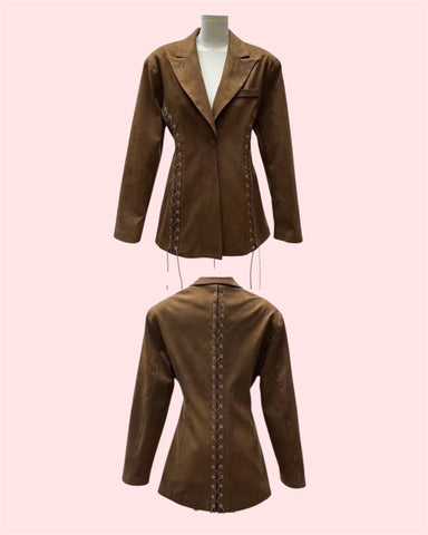 Blazer Avvitato Corsetto